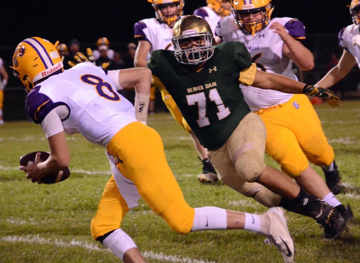 Football Deforest Runs Away In Second Half Demolishes Beaver Dam