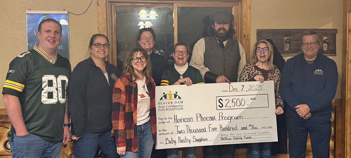 $2,500 donated for Baby Pantry program