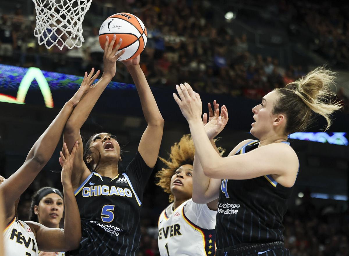 Reese, Clark deliver in latest matchup between Sky, Fever