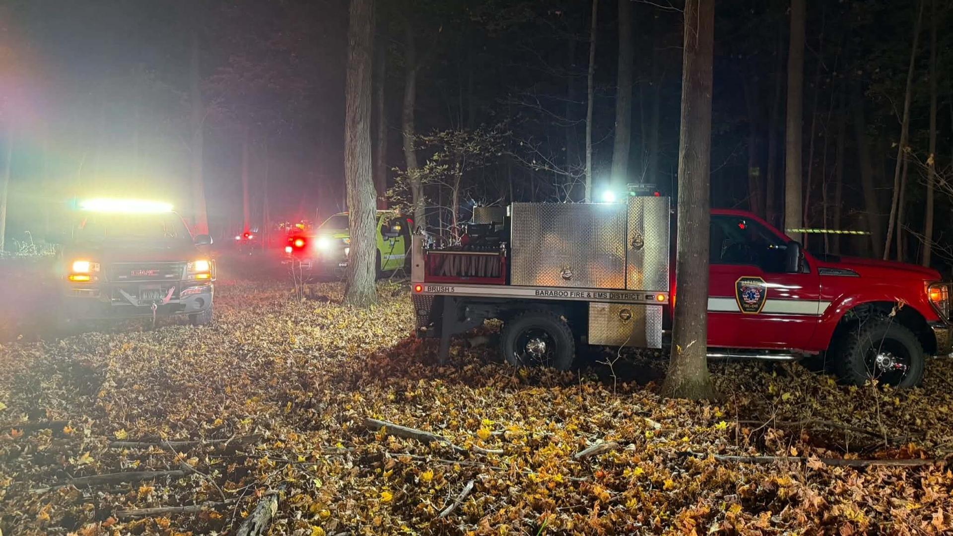 Fire crews from all over