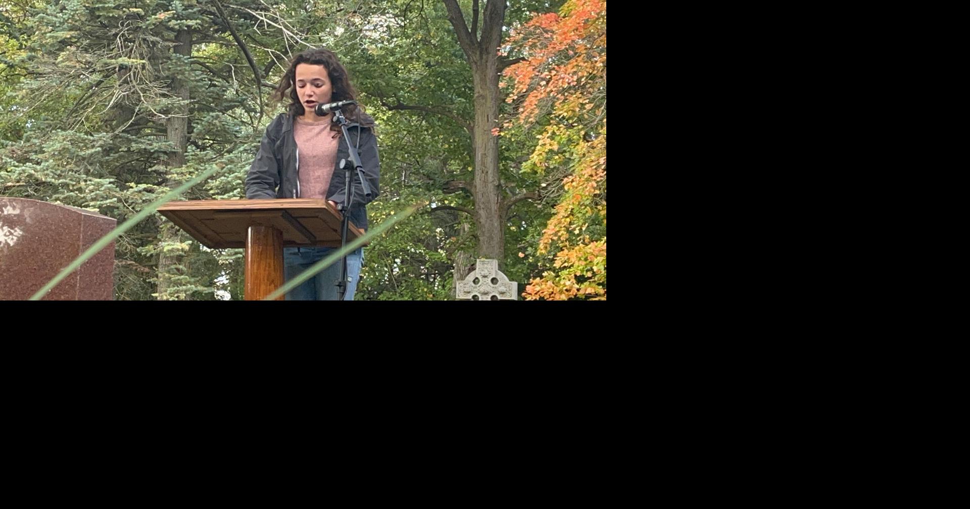 Waupun celebrates its first sculpture The Recording Angel