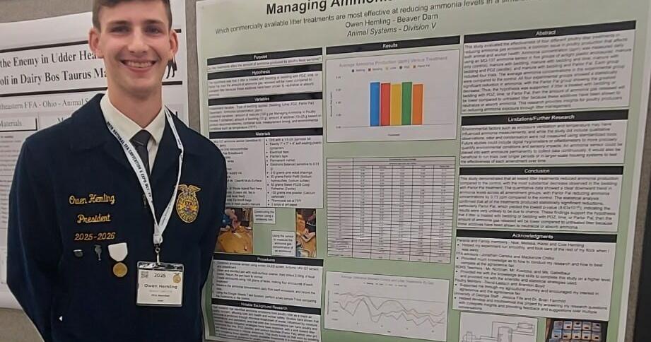 Beaver Dam student wins in National FFA competition