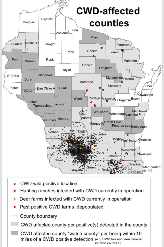 IN DEPTH Chronic Wasting Disease burdens Wisconsin's deer Regional
