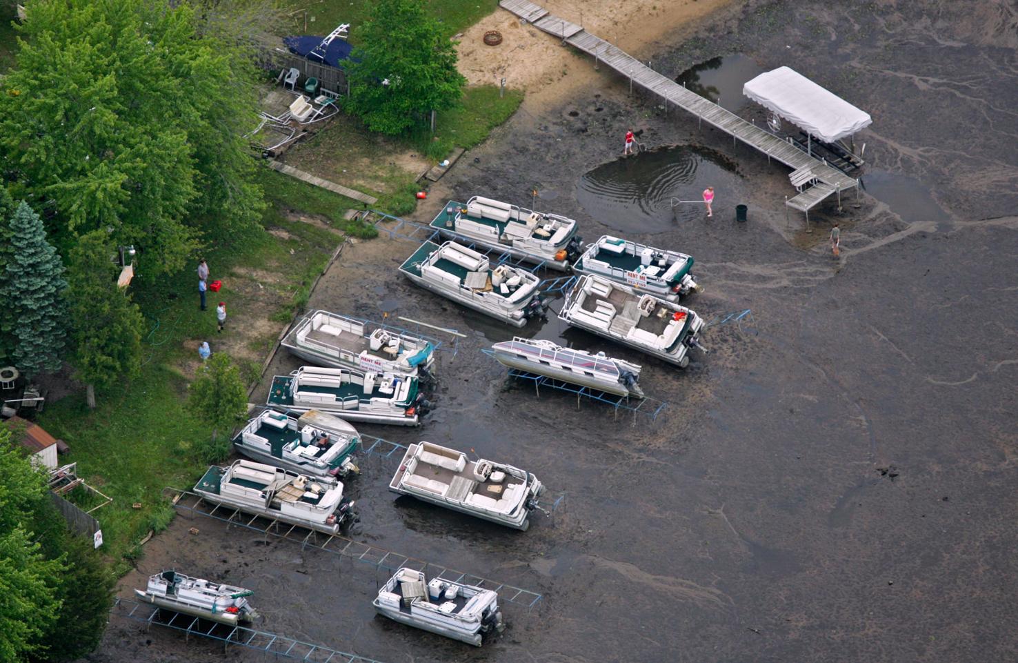 Photos Relive draining of Lake Delton in epic 2008 floods