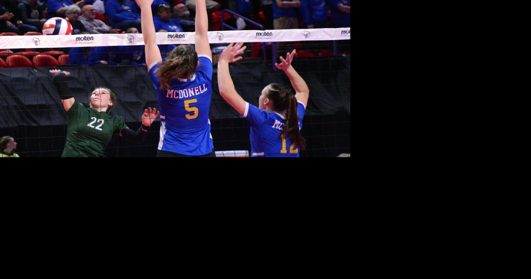 Photos Action from a Division 4 volleyball semifinal between Wonewoc