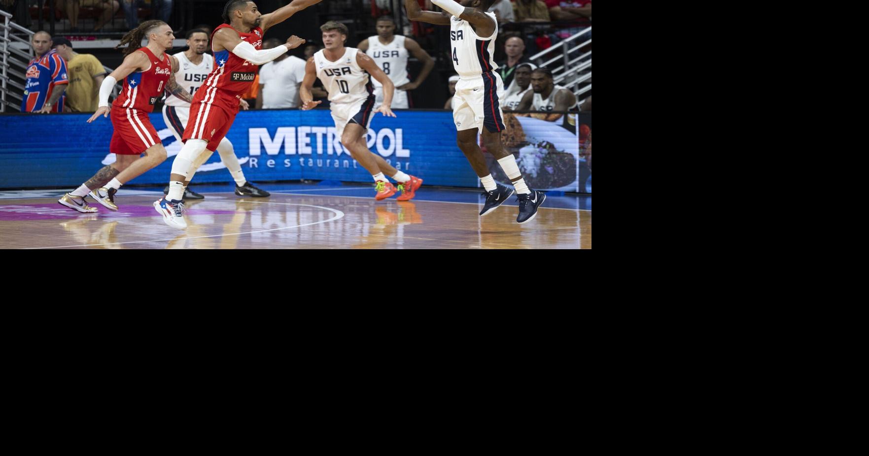 Estados Unidos vence a Puerto Rico en un final reñido rumbo al AmeriCup ...