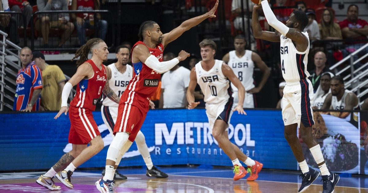 Estados Unidos vence a Puerto Rico en un final reñido rumbo al AmeriCup ...