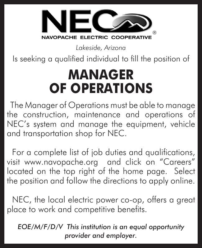 NavoElec Manager of Operations