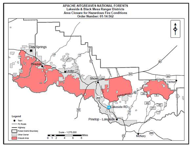 Temporary Closures Areas on the - 539637e1ef550.image