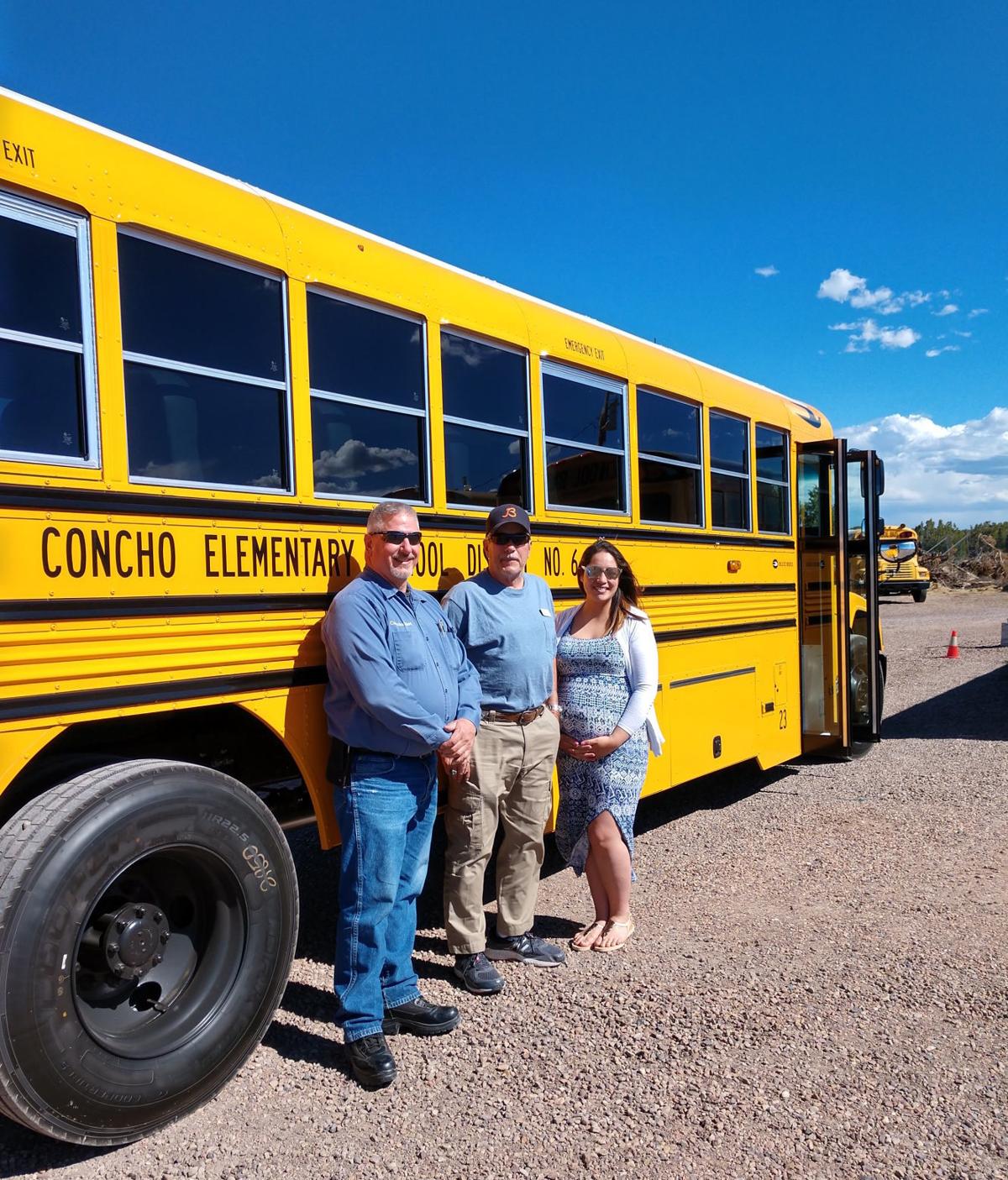 Concho School takes possession of newly awarded school bus Concho School takes possession of newly awarded school bus