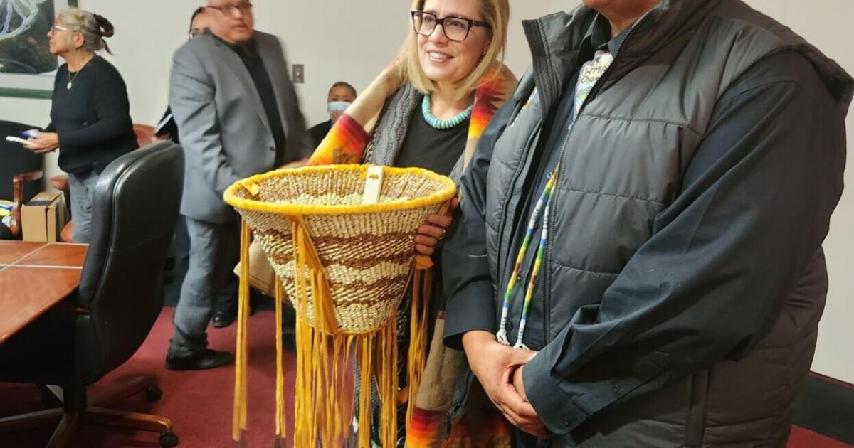 Sen. Sinema visits with local government in Whiteriver, Pinetop ...