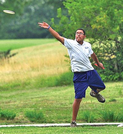 disc golf duran wmicentral wins title junior pinetop competes kan nicholas championships emporia association amateur professional