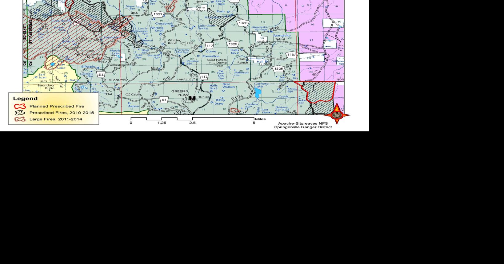 Prescribed burning continues on Springerville Ranger District | Latest ...