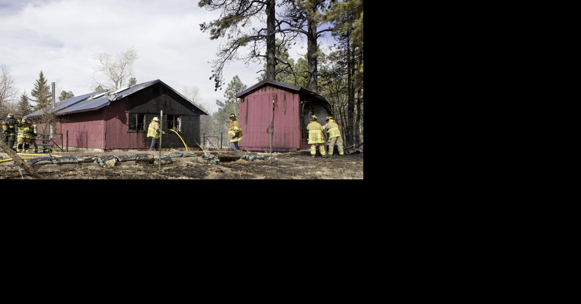 House fire near Pinedale spreads in high winds Latest News