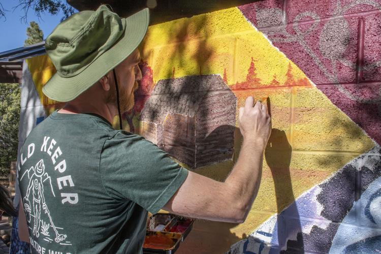 NPC art students add color to Fool Hollow history 260 Connection