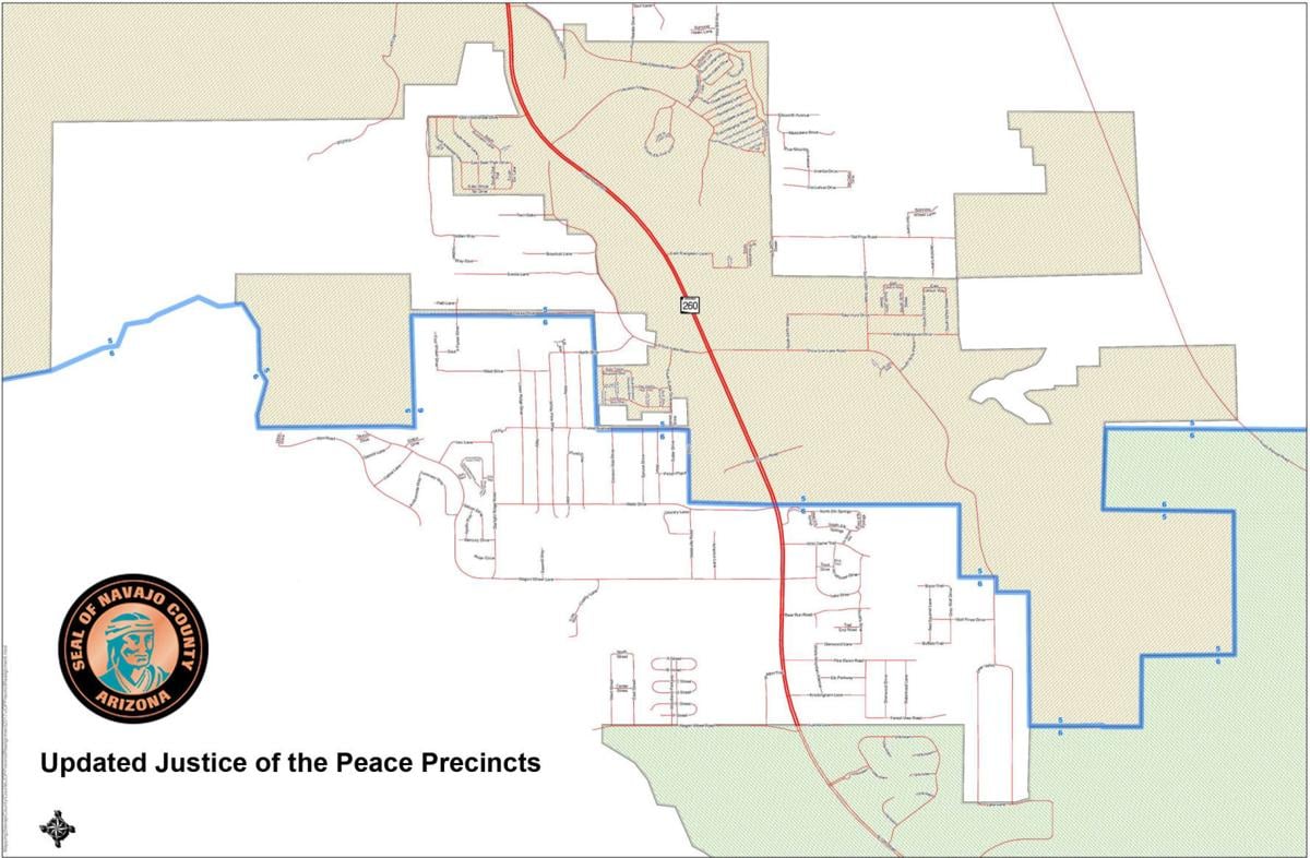 Navajo County OKs justice court precinct boundary redraw Latest News