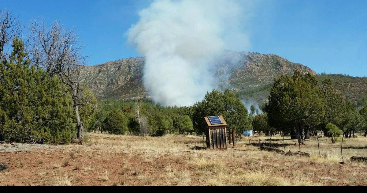 Knoll Fire near Payson is contained Latest News
