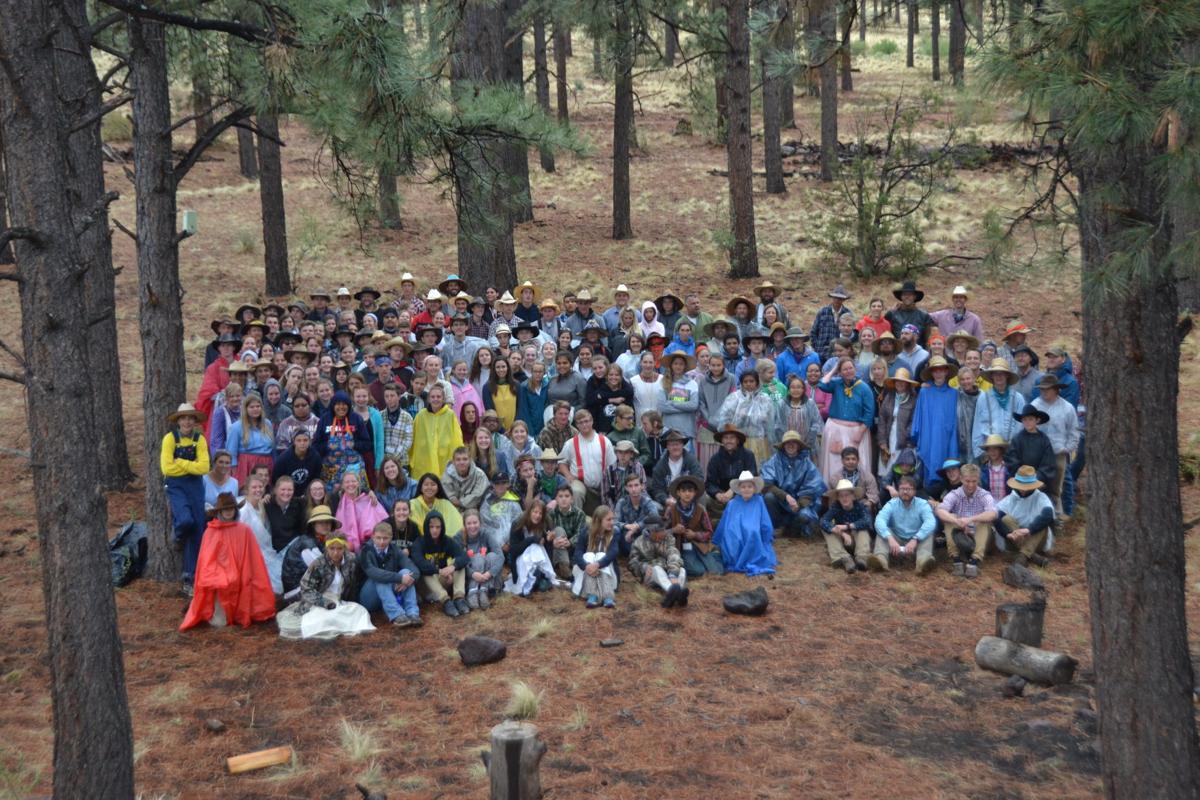 White Mountain Lds Stake Re Enacts Pioneer Handcart Trek Apache