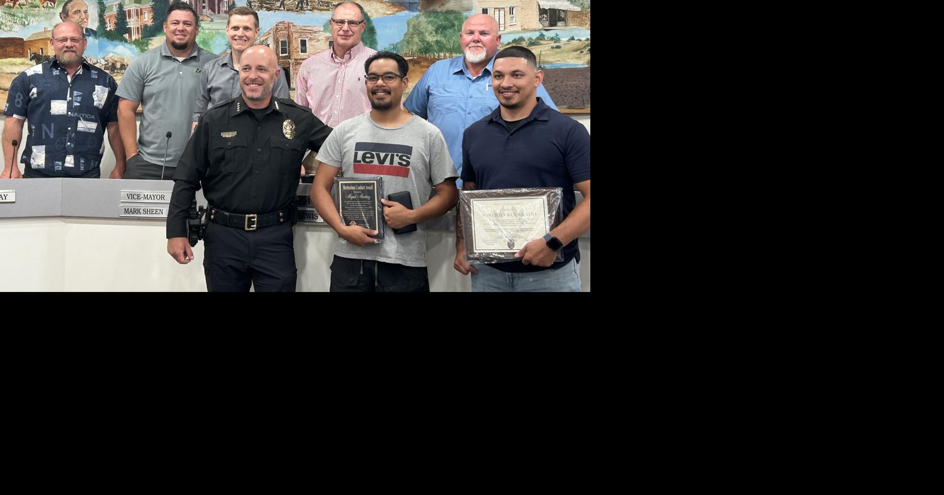 Snowflake PD awards citizen at Town Council | News | wmicentral.com