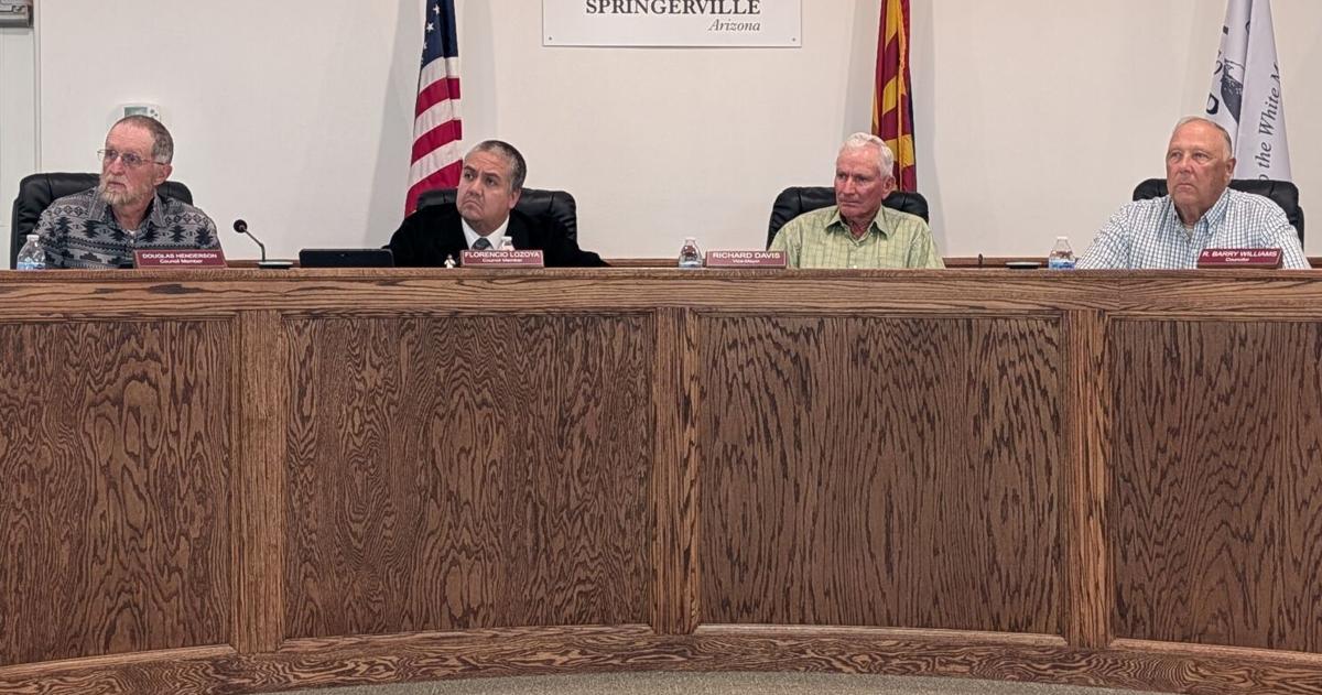 Springerville Tep Springerville council names new mayor and vice mayor following Reidhead ...