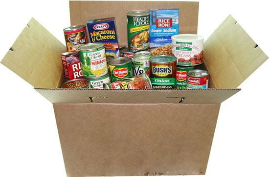 Food boxes help those less fortunate 
