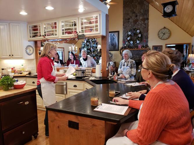 Blue Apron Cooking School no counting calories in the holiday baking