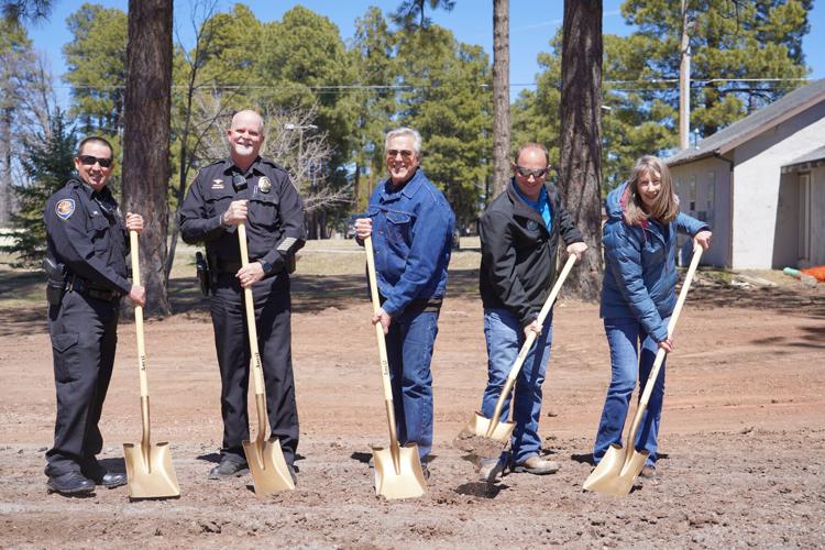 Police Department breaks ground on new building News