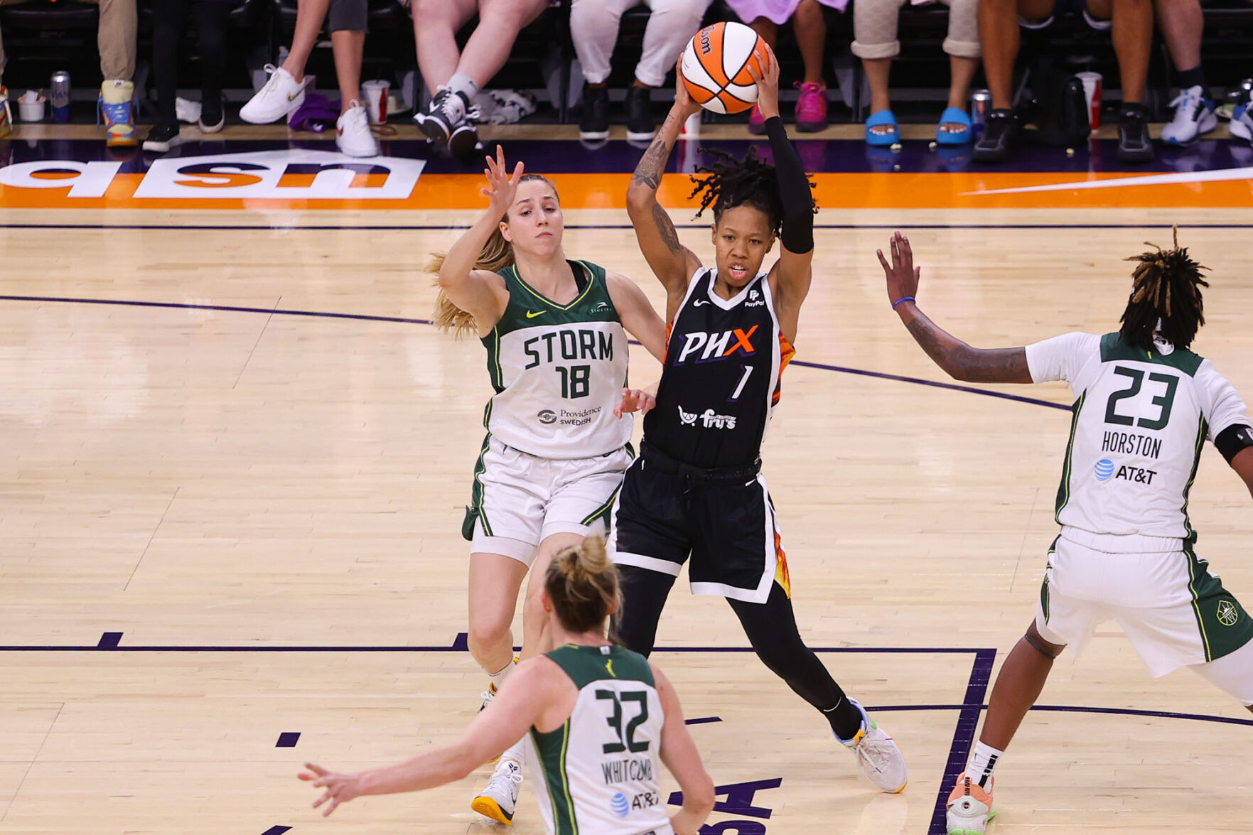Mercurys early-season woes continue as Brittney Griner injures hip in loss to Seattle Storm Sports wmicentral