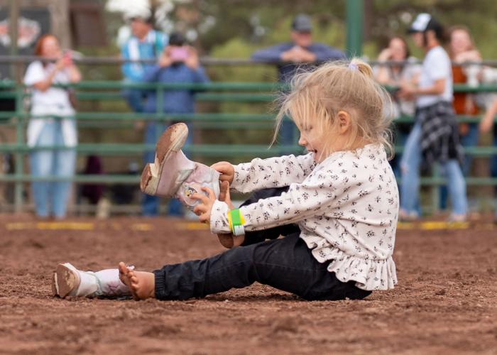 Horseless Rodeo No horses, some dust, big grins in Linden | News | wmicentral.com
