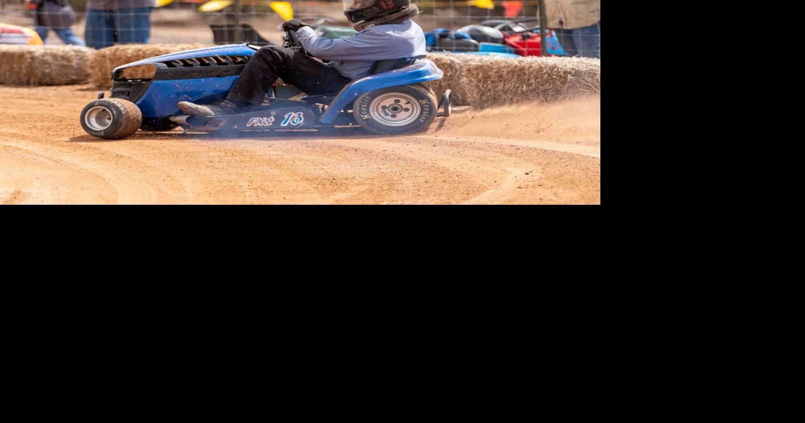 For the love of the sport The highoctane world of lawn mower racers