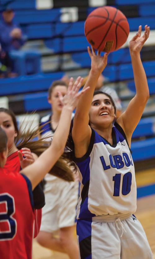 Division 3 Girls Basketball Playoffs Lady Lobos Fall To No 5