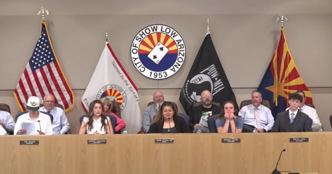Students take the reins at Show Low City Council