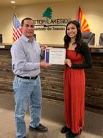 BRHS and Rotary highlight student of the month