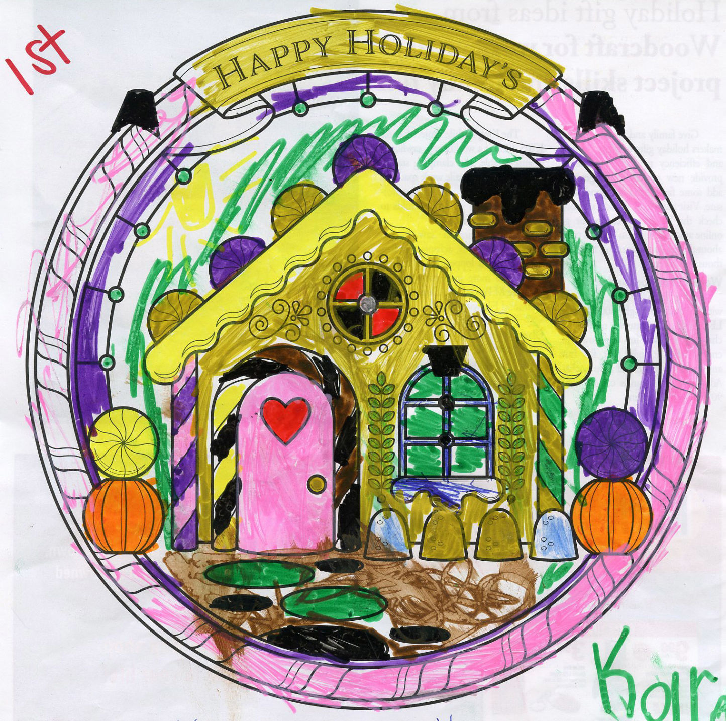 WMI’s Christmas Coloring Contest Winners Announced | Latest News ...