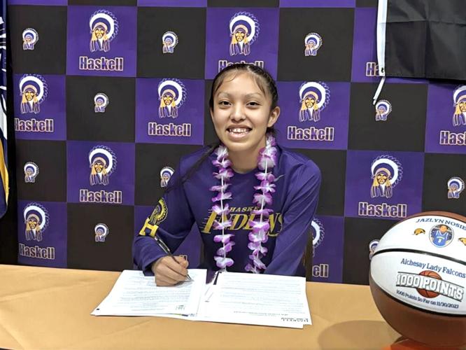 Nosie signs with Haskell Indian Nations University