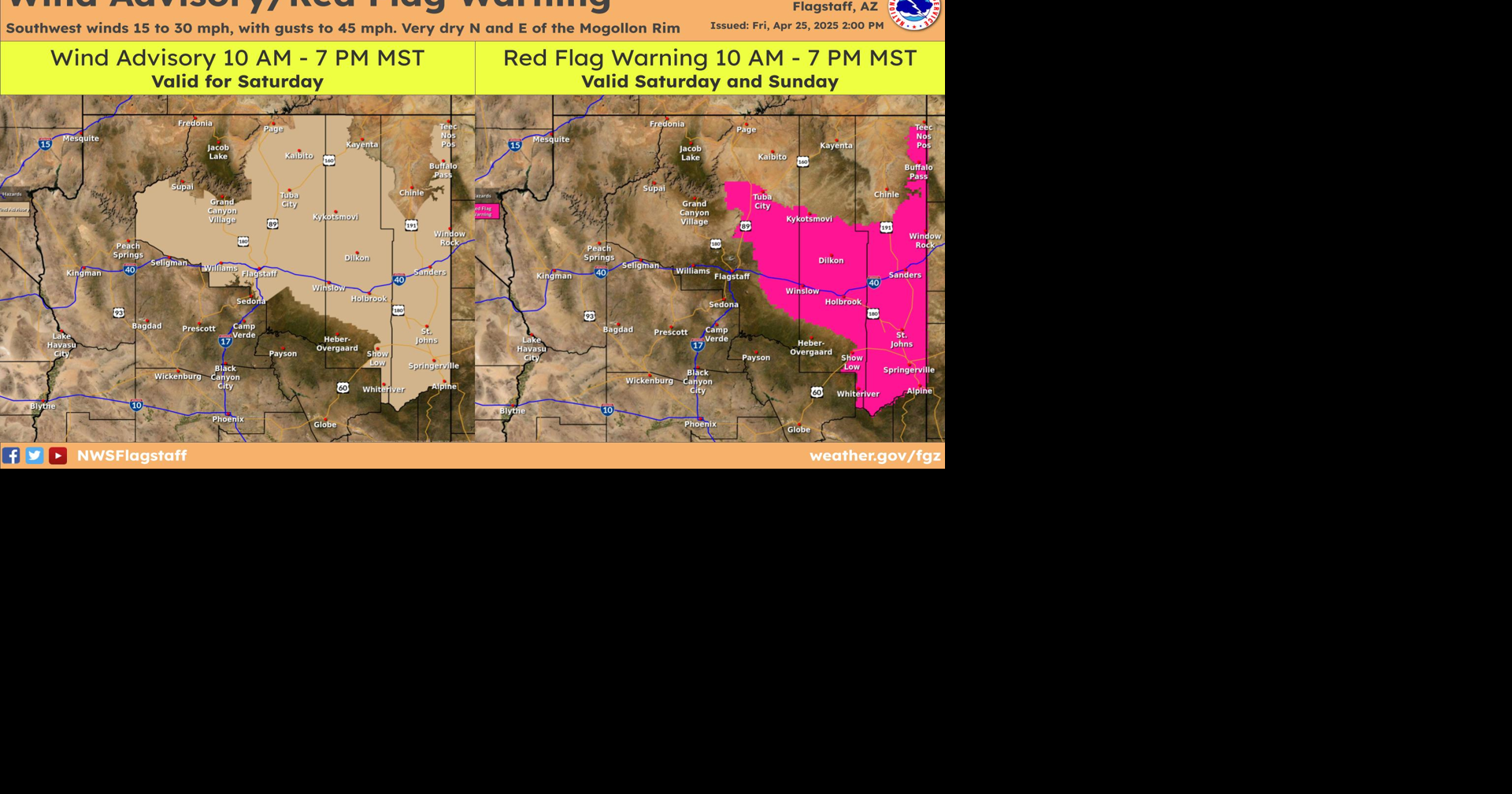 Red Flag Warning issued for the weekend | News | wmicentral.com