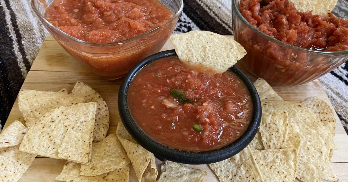 Different Salsa Simple or Not Kitchen: Three different salsas with the same five ...