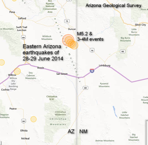 Eastern Arizona rocked by magnitude 5.2 earthquake Apache County