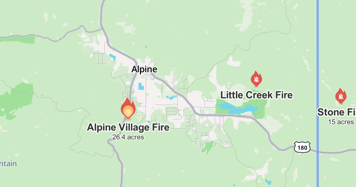 Update: SET status lifted for Alpine residents after Alpine Village ...