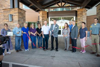 Summit ribbon cutting