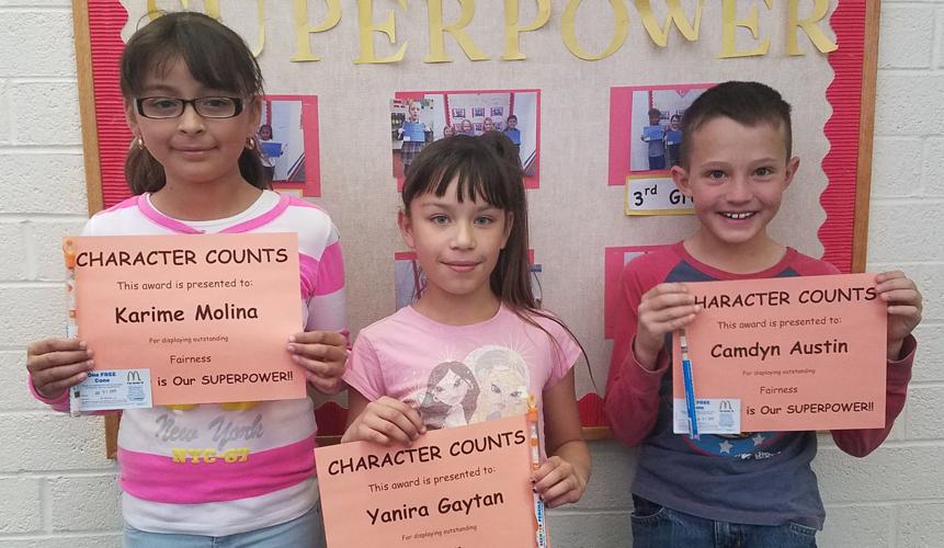 Round Valley Elementary School Honors March Character Counts Students Education Wmicentral Com