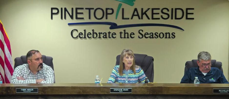 No quorum in Pinetop-Lakeside Town Council, but town updates go forward