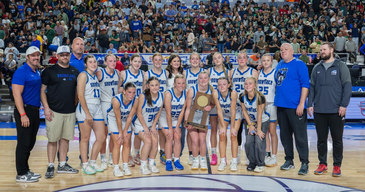 Snowflake Jr. High Snowflake settles for Copper state runners-up in girls hoops | Sports ...