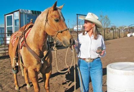 barrel racing rising finals state wmicentral senior wins woman jean horse