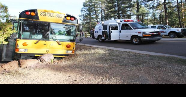 School bus runs off road, crashes into ditch | Premium News ...