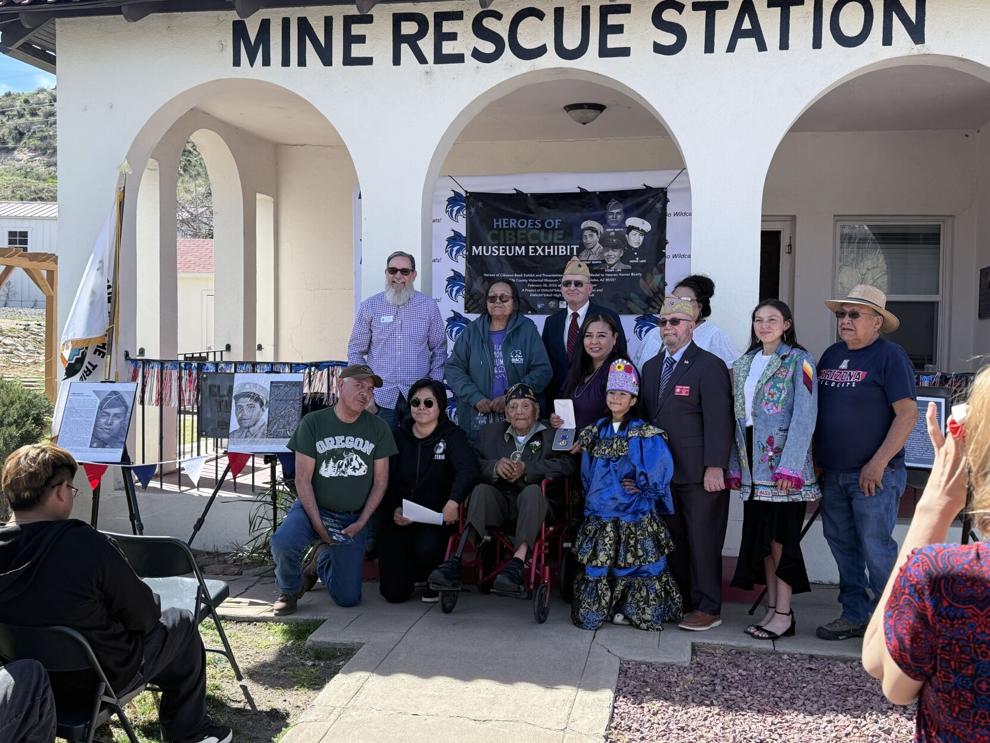 Remembering Native warriors at Navajo County Board