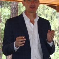 Mansour promotes education funding without tax hikes