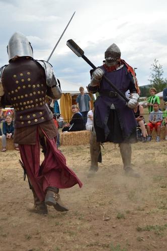 Joust, Performers at the 2019 New Jersey Renaissance Faire.…