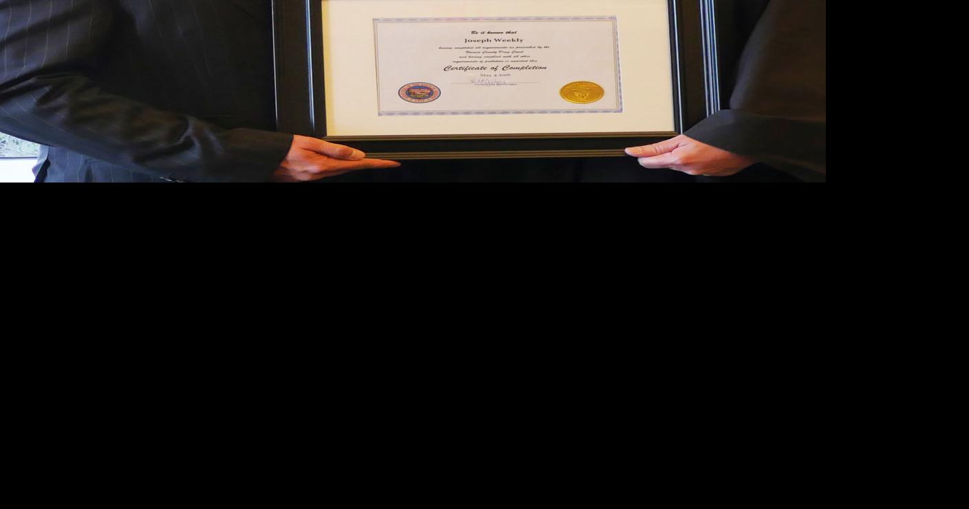 Joseph Weekly graduates drug court | Police | wmicentral.com