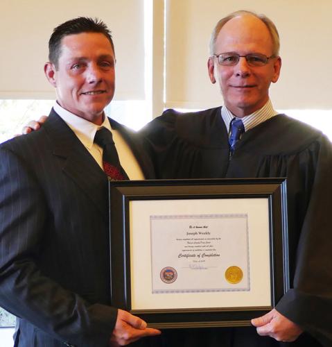 Joseph Weekly graduates drug court | Police | wmicentral.com